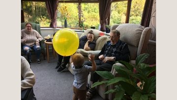 Young meets old for Puppet show at The Cambridge